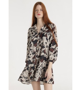 Vestido Millie Ray taupe