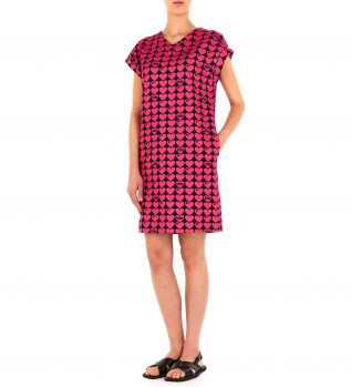 Robe  imprim c?ur rouge