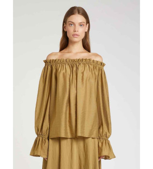 Blusa Mllmeringa marr�n