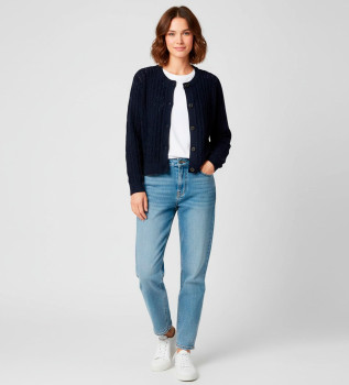 Cardigan Digital navy