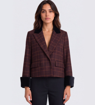 Mlsarcella burgundy jacket
