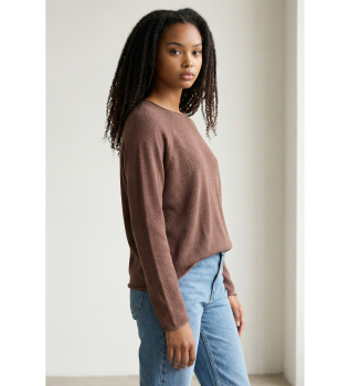 Camisola Mlmgiunchi castanha