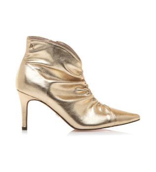 Botines 63478 dorado