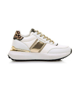 Sneakersy Hoku białe