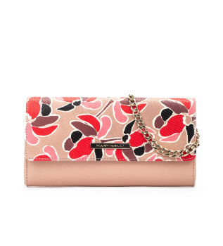 Borsa in pelle color carne Bbm