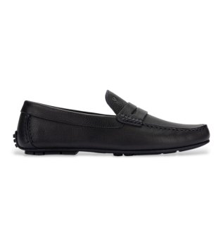 Pacific Leather Moccasins navy