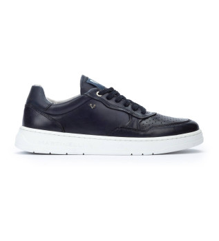 New Heaven Leather Sneakers navy