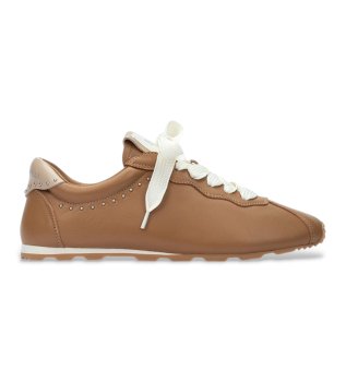 Leather Sneakers Piemonte brown