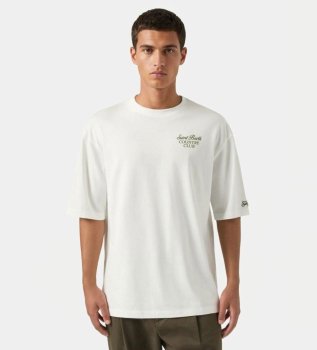 Maglietta oversize Delmar bianca