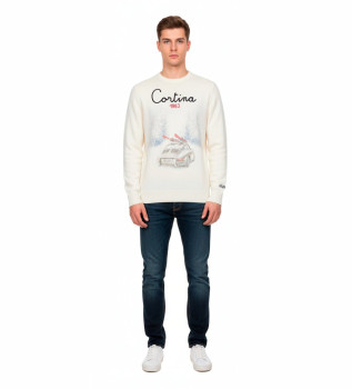 Cortina-Pullover 1983 beige