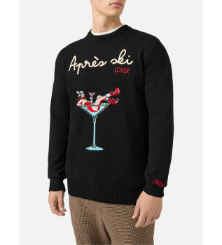 Maglia nera Heron Apres