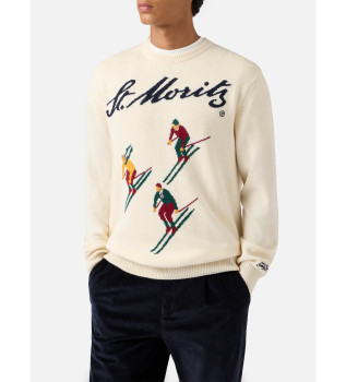 Pull beige St. Moritz