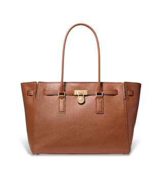 Hamilton Moderne large brown tote bag