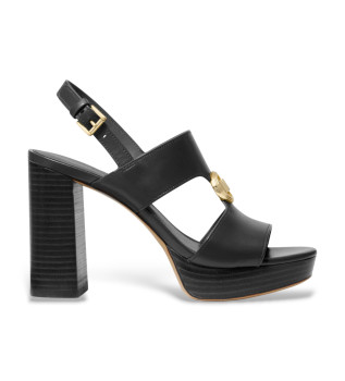Eric Leather Sandals black