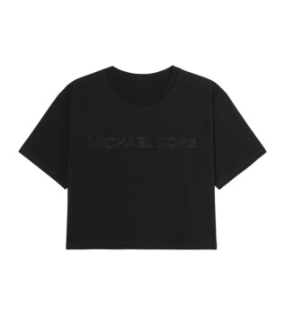 T-shirt Crop noir
