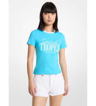 Saint-Tropez blauw T-shirt