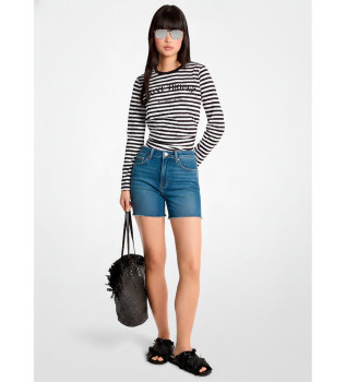 Saint-Tropez T-shirt white, black