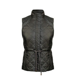 Gilet avec ceinture noire