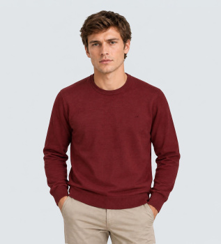 Red wool sweater