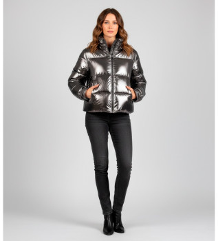 Metallic Short Down Jkt