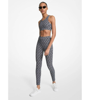 Leggings Logo Stretch Knit black