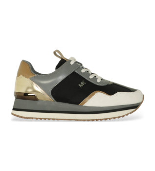 Mehrfarbige Raina Trainer Turnschuhe aus Leder