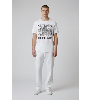 T-shirt Tropez wit