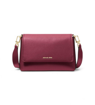 Nessa kleine kastanienbraune Leder-Umhngetasche