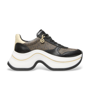 Sneakers Arla in pelle marrone