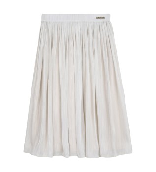 Beige long skirt