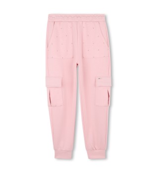 Pantaloni da jogging rosa