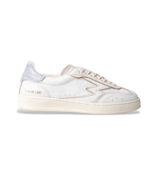 Leather Sneakers Club white