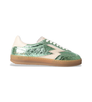 Green Club Leather Sneakers