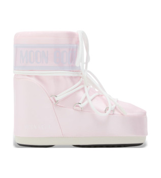 Icon Low Pearly Ankelstvlar rosa