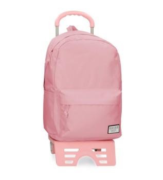 Comprar Movom Movom Sempre em movimento 44 cm rosa mochila escolar com trolley rosa