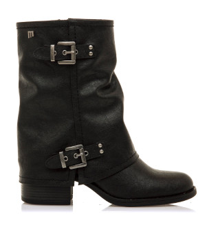 Enkellaarsjes Persea H zwart