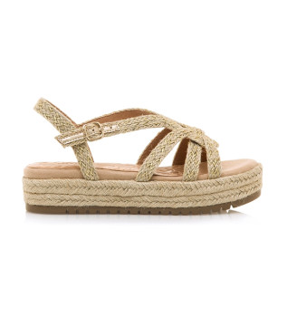 Sandals Amelie gold