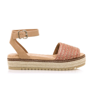 Sandalias Amelie Beige, rosa