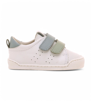 Free White Leather Sneakers