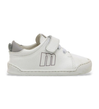 Free White Leather Sneakers