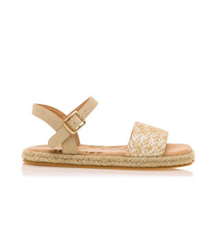 Beige sandaler fra Collection