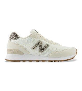 Trainers 515 wit, beige