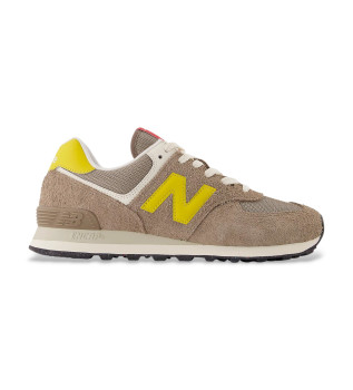 Baskets 574 marron