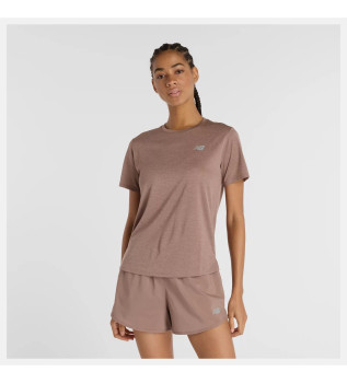 Atletiek T-shirt bruin