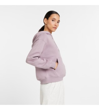 Sweatshirt Sport Essentials Fleece Logo lilas