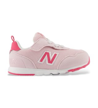 Pink 515 Hook and Loop Sneakers