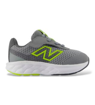 Sneakers grigie 520 Airplane con chiusura a strappo
