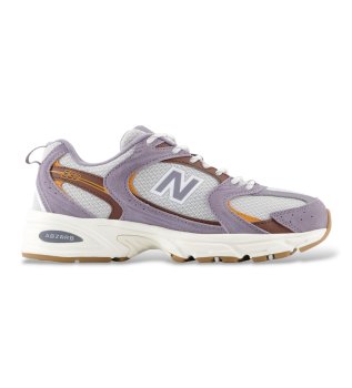 Baskets 530 gris, lilas