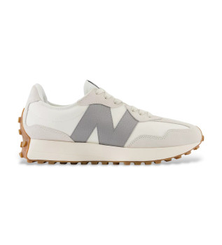 Sneakers in pelle 327 bianco sporco