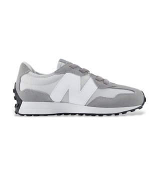 Ténis de pele 327 Bungee Lace cinzentos